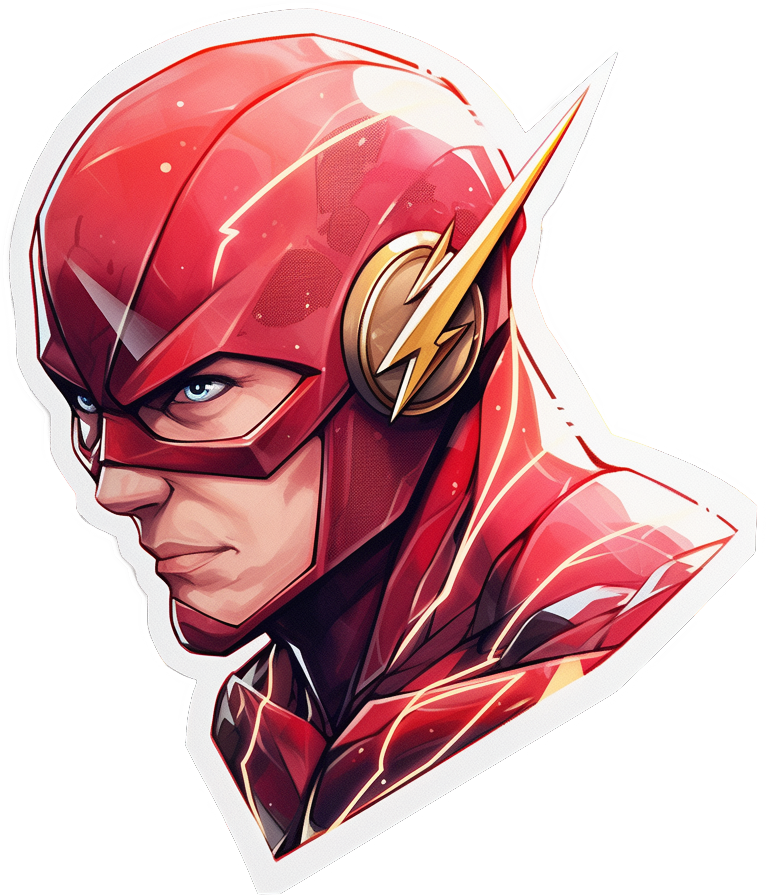 CAPTAIN FACE STICKER Premium Vinyl Sticker