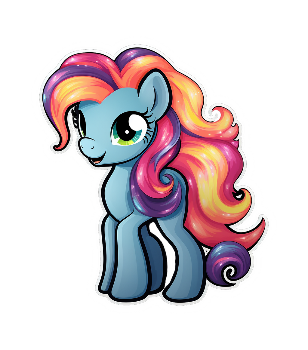 CARTOON STICKER Premium Vinyl Sticker