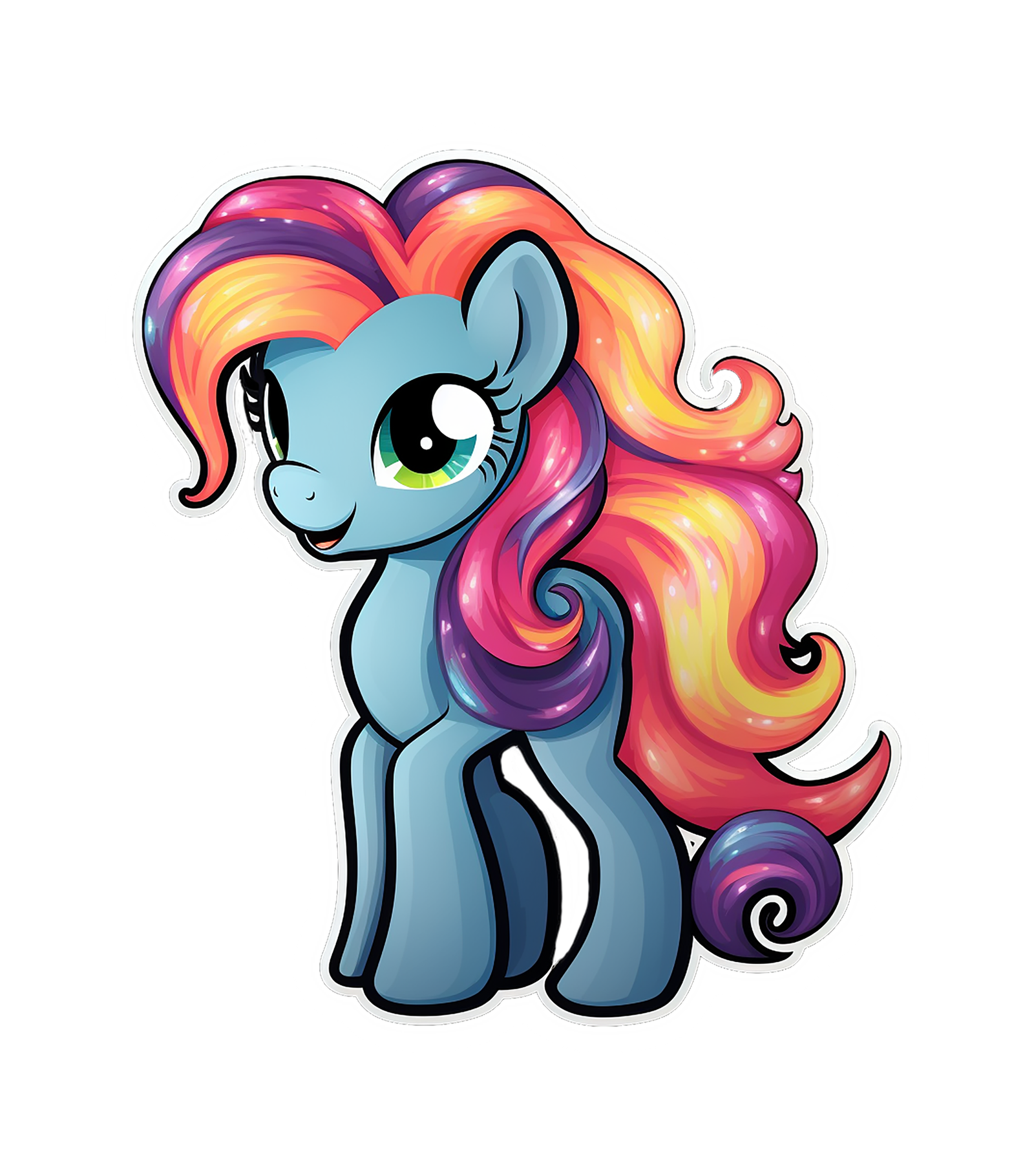 CARTOON STICKER Premium Vinyl Sticker