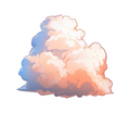 CLOUD 2 STICKER Premium Vinyl Sticker