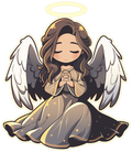 ANGEL STICKER Premium Vinyl Sticker