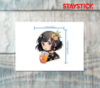 DRINK GIRL STICKER Premium Vinyl Sticker