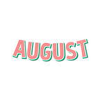 AUGUST STICKER Premium Vinyl Sticker