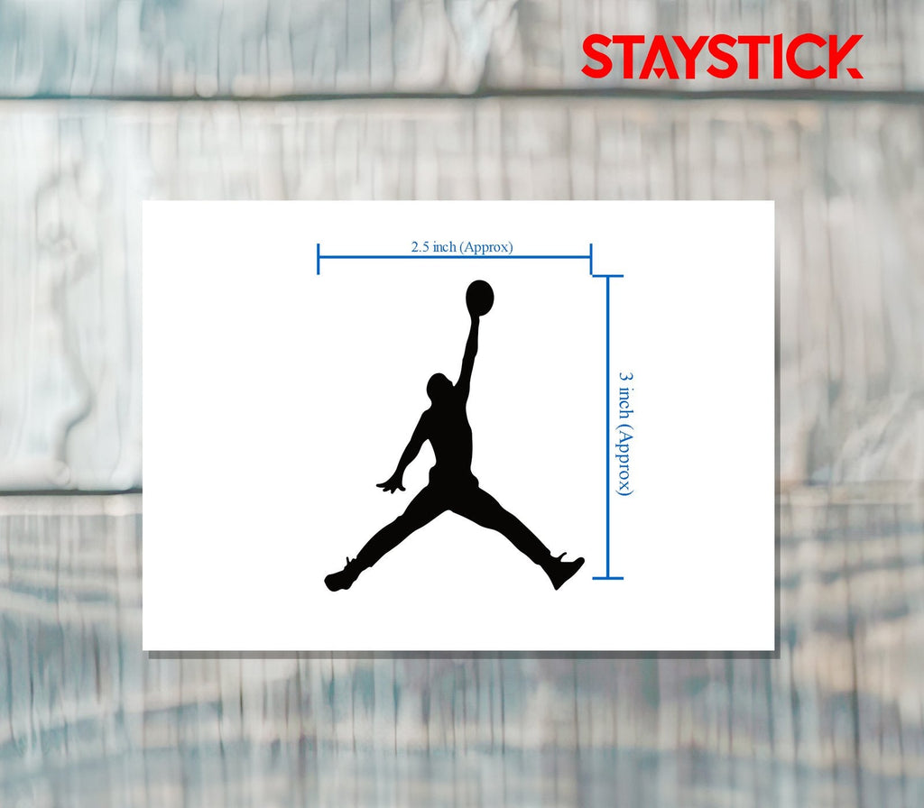 BASKETBALL GOAL STICKER Premium Vinyl Sticker