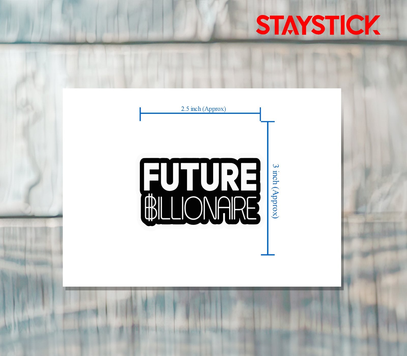 VISIONAIRE STICKER Premium Vinyl Sticker
