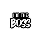 BOSSVIBE STICKER Premium Vinyl Sticker
