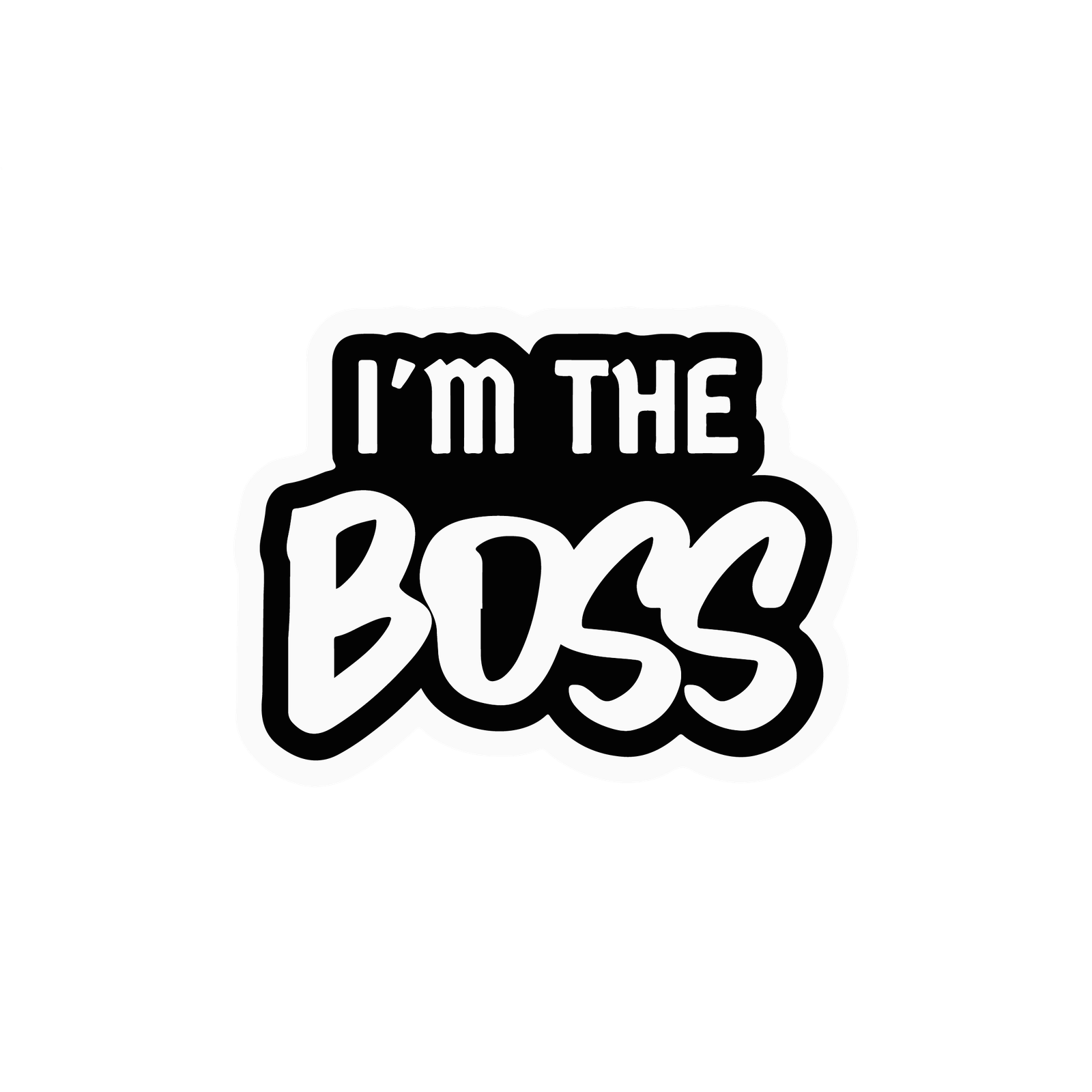 BOSSVIBE STICKER Premium Vinyl Sticker