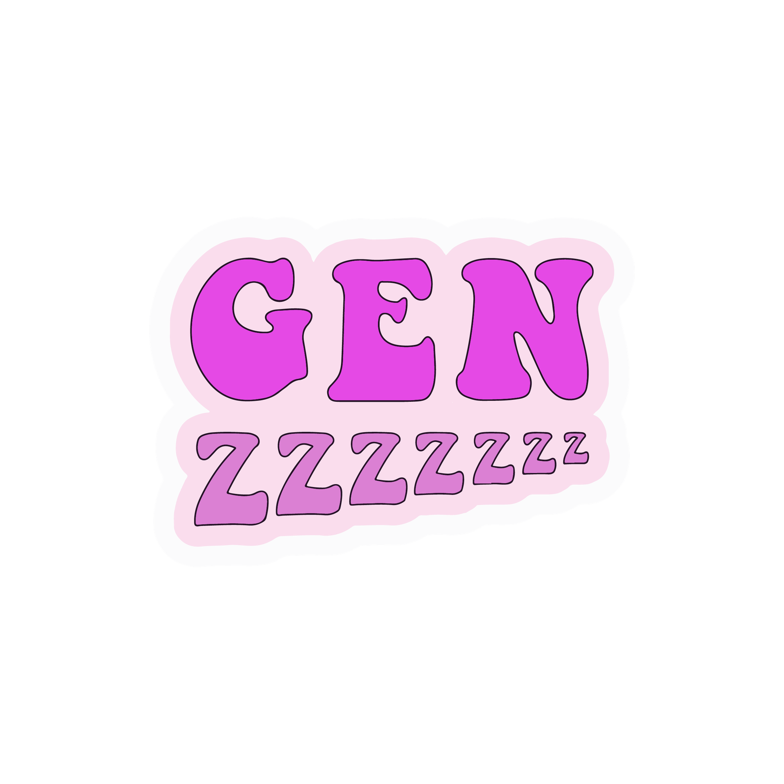 GENZZ STICKER Premium Vinyl Sticker