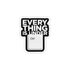 CTRL LIFE STICKER Premium Vinyl Sticker