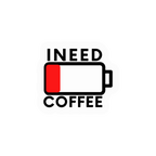 COFFEE STICKER Premium Vinyl Sticker