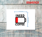 COFFEE STICKER Premium Vinyl Sticker