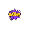 WOW STICKER Premium Vinyl Sticker