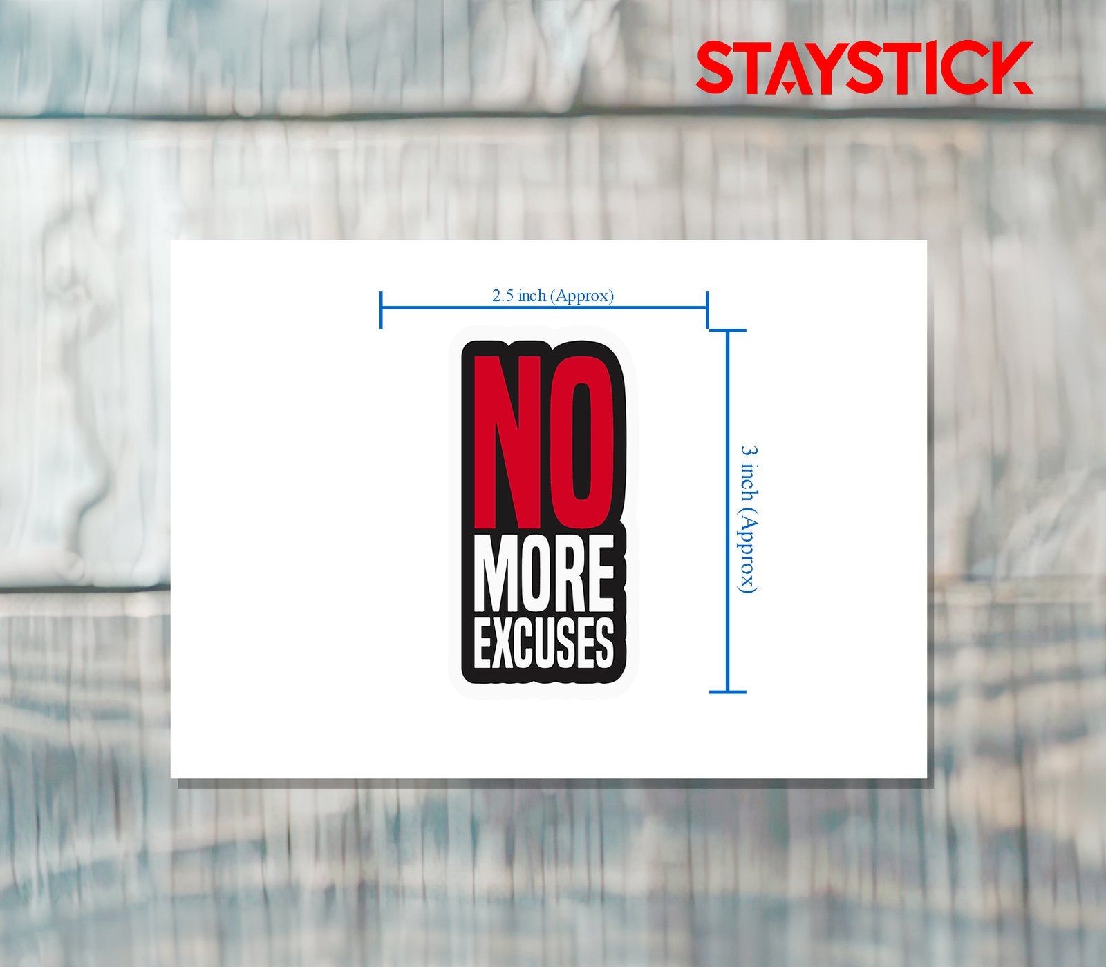 MOTIVATIONAL STICKER Premium Vinyl Sticker