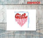 GIRL POWER STICKER Premium Vinyl Sticker