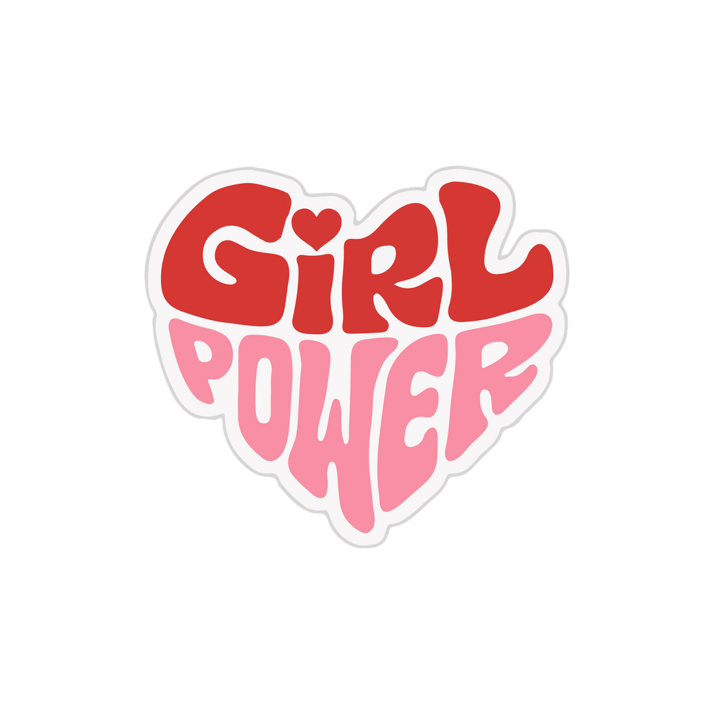 GIRL POWER STICKER Premium Vinyl Sticker