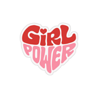 GIRL POWER STICKER Premium Vinyl Sticker