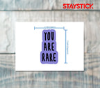 RAREGEM STICKER Premium Vinyl Sticker