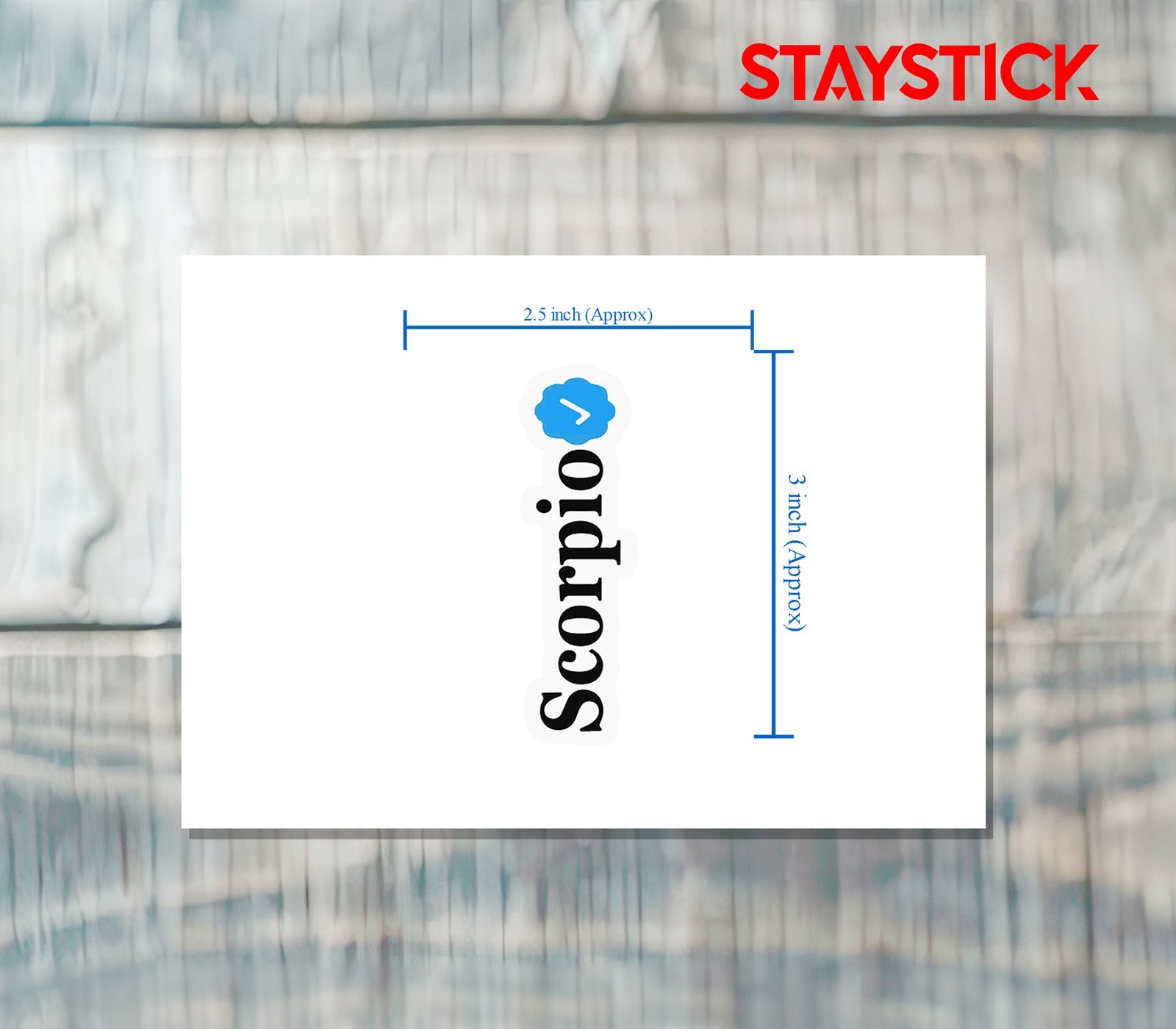 ZODIAC STICKER Premium Vinyl Sticker