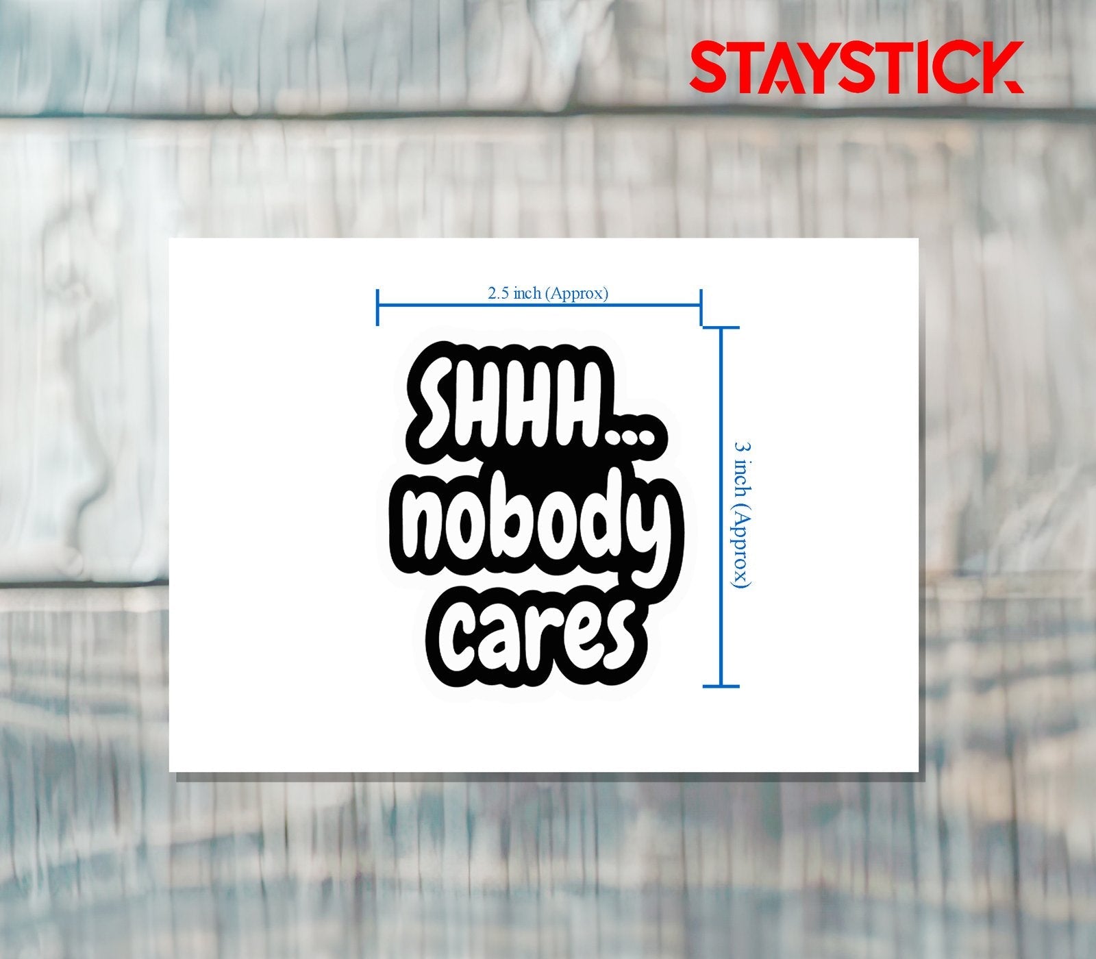COLD REALITY STICKER Premium Vinyl Sticker