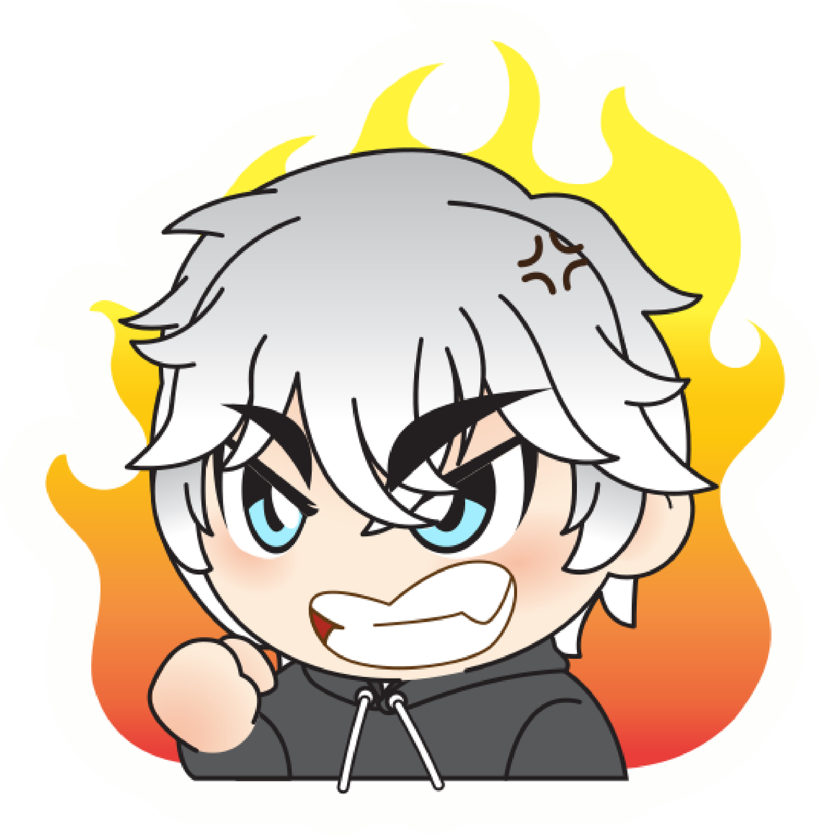 ANIME 3 STICKER Premium Vinyl Sticker
