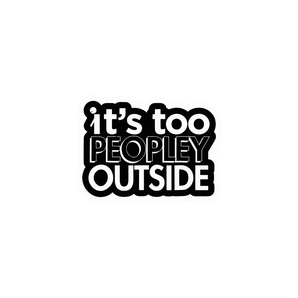 PEOPLY STICKER Metalized Sticker