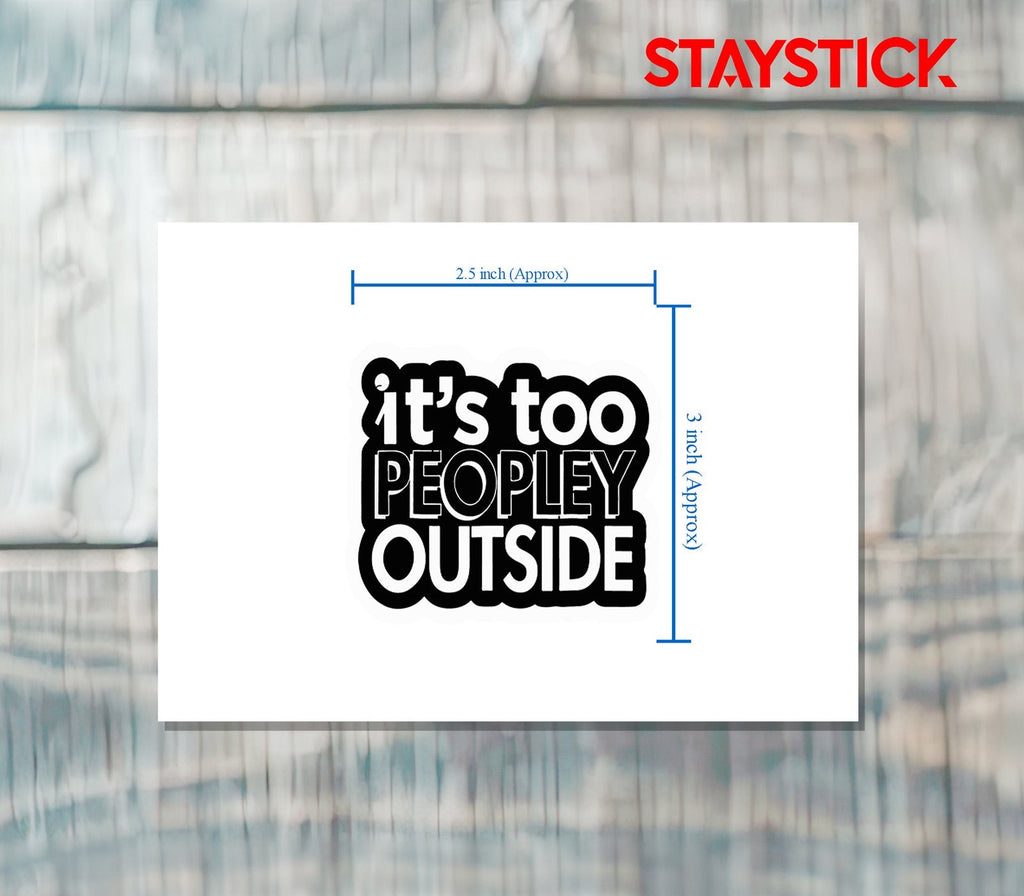 PEOPLY STICKER Metalized Sticker