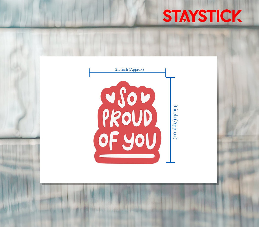MOTIVATIONAL STICKER Metalized Sticker
