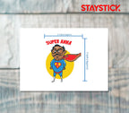 SUPER ANNA FUNNY CARTOON STICKER 3D Premium Sticker