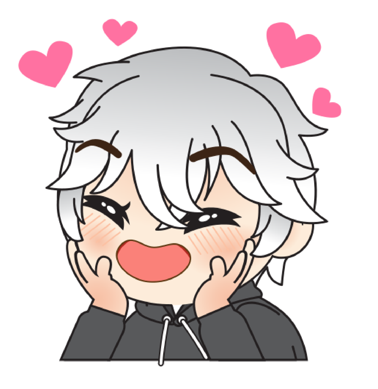 ANIME 7 STICKER 3D Premium Sticker