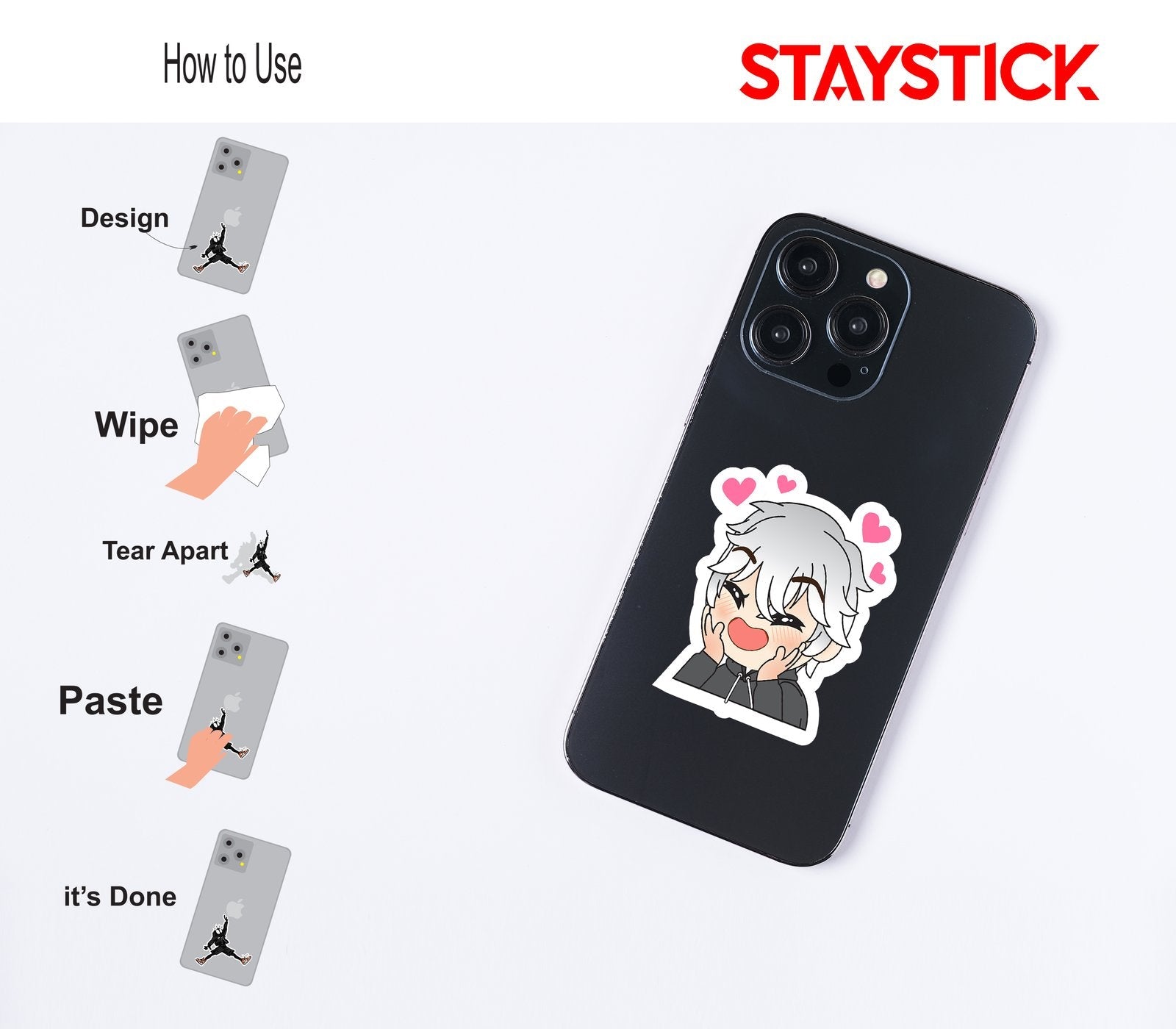ANIME 7 STICKER 3D Premium Sticker