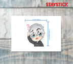 ANIME 5 STICKER 3D Premium Sticker