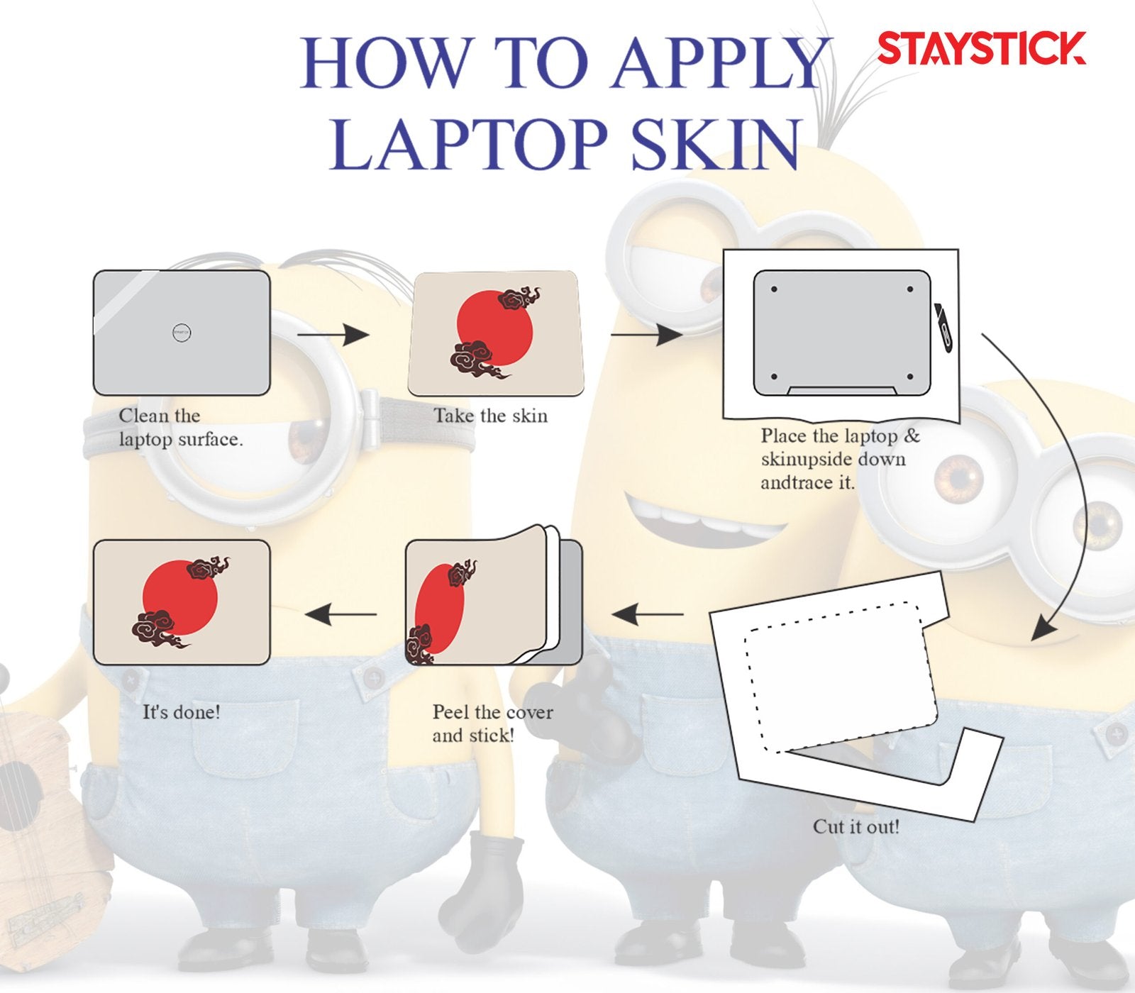 MINIONS 2 Laptop Skin