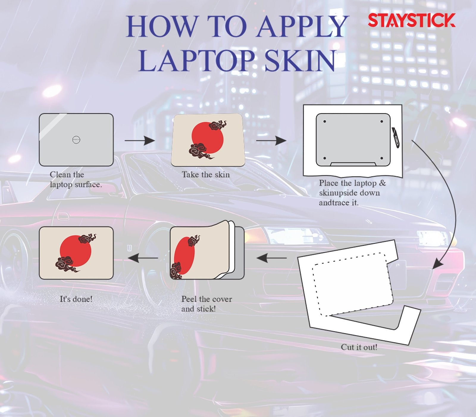CAR 2 Laptop Skin