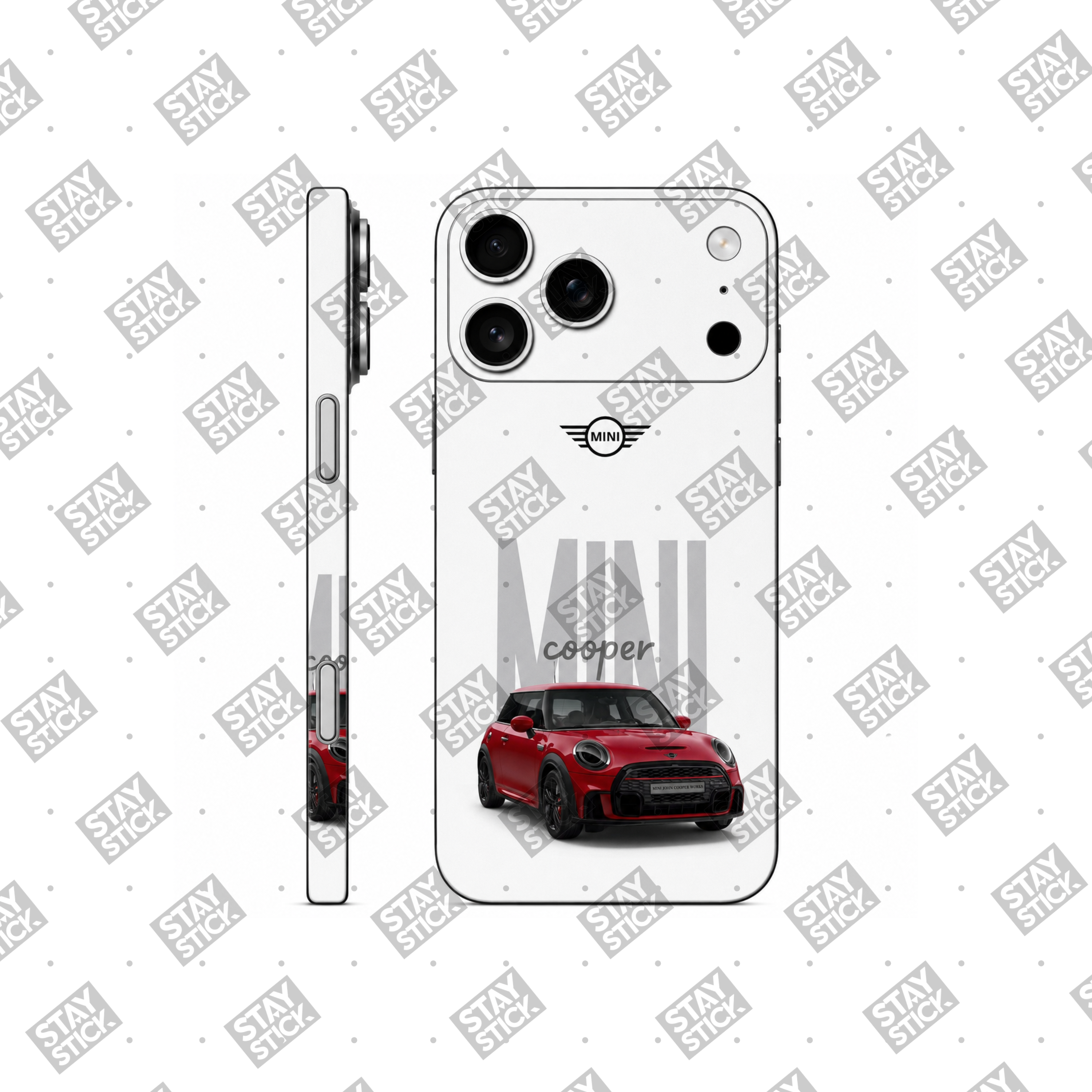 MINI Cooper Mobile Skin - Red