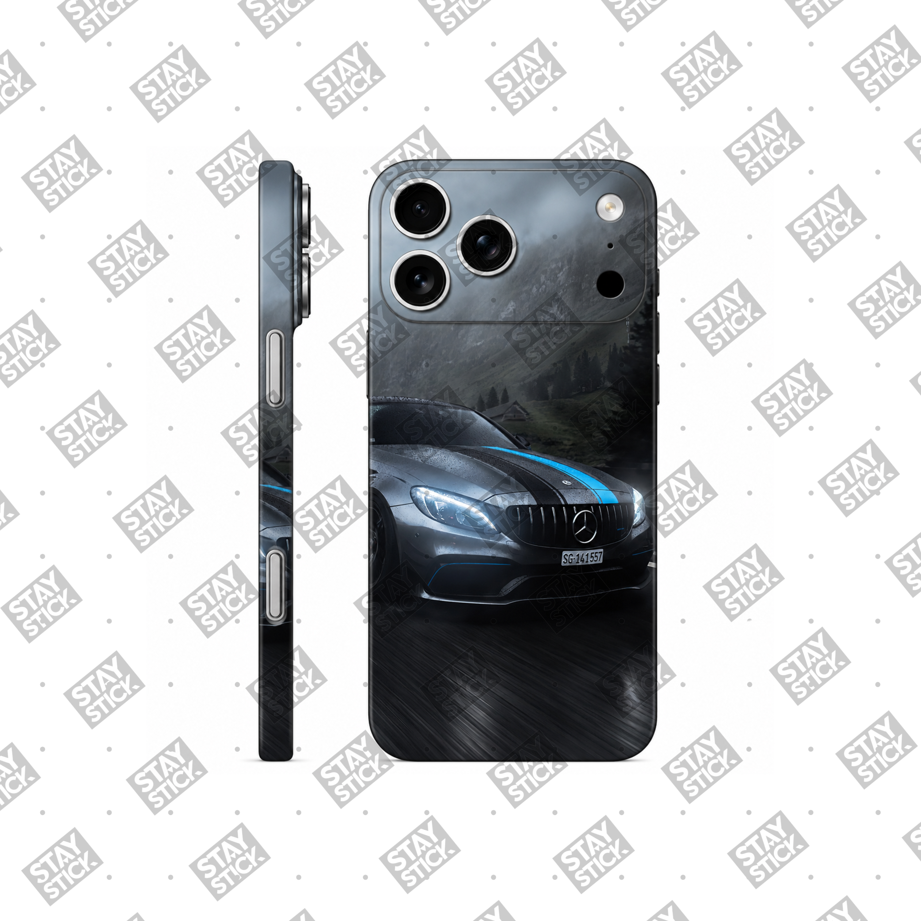 Mercedes AMG C63 Mobile Skin