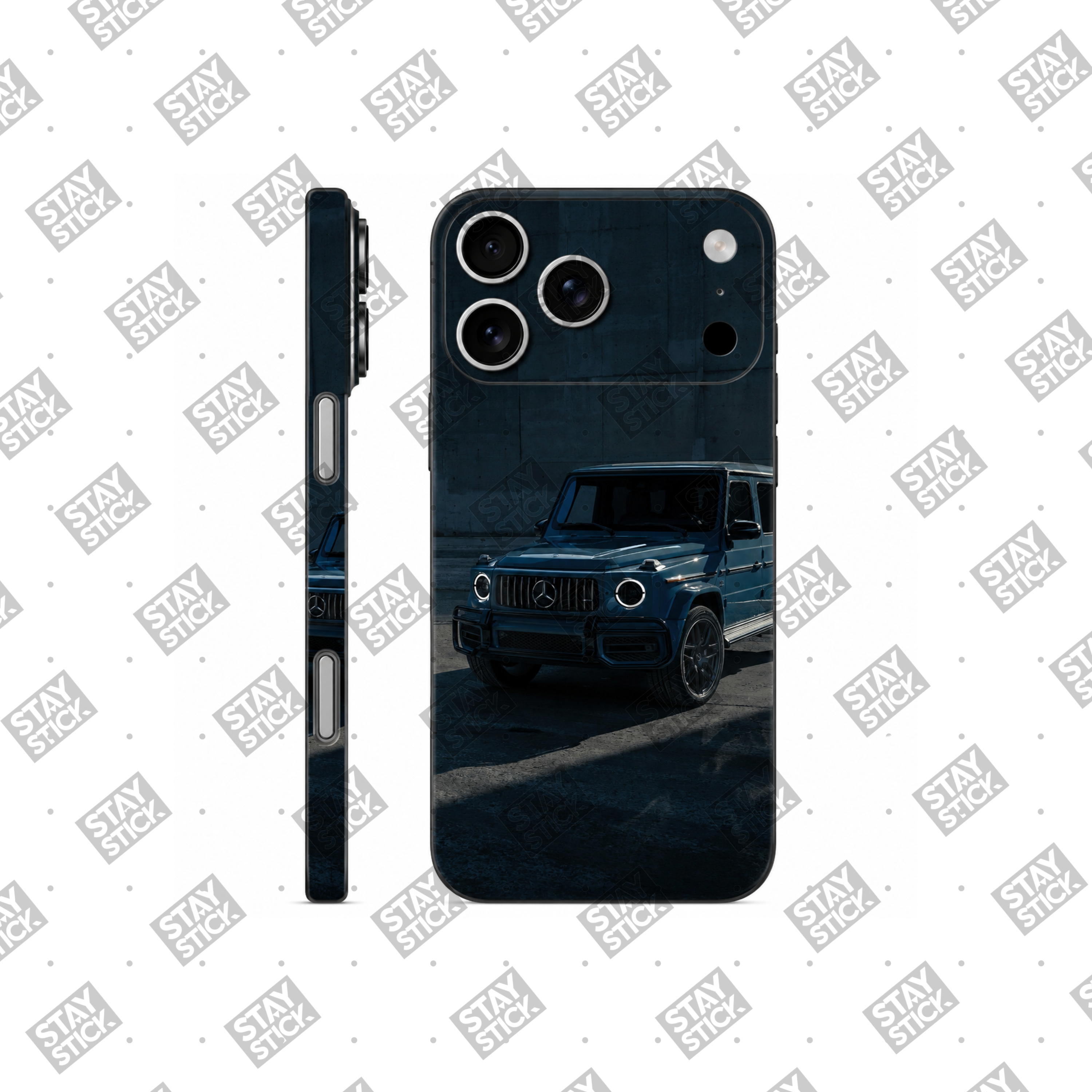 Mercedes AMG G63 Mobile Skin - Blue