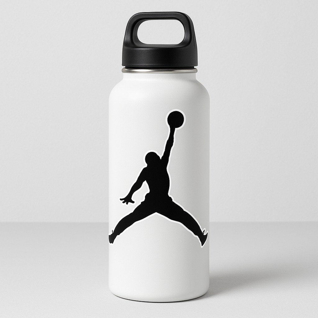 BASKETBALL GOAL STICKER Premium Vinyl Sticker