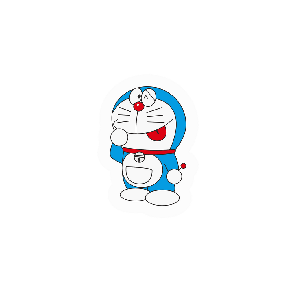 Cute Doraemon Sticker Premium Vinyl Sticker