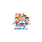 Doraemon and Friends Sticker Premium Vinyl Sticker