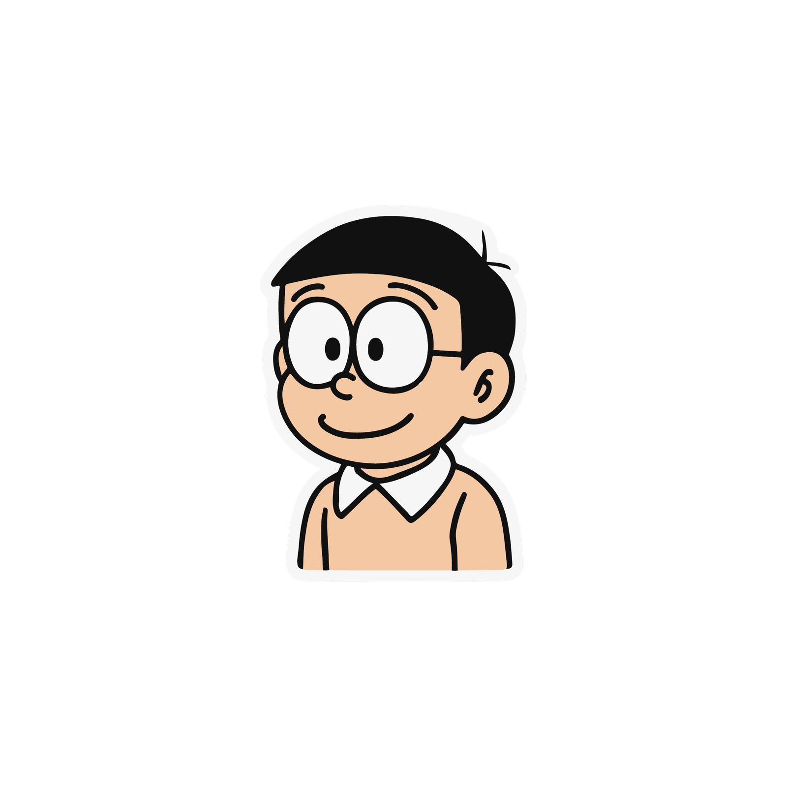 Nobita Nobi Sticker Premium Vinyl Sticker