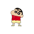 Shinchan Naughty Pose Sticker Premium Vinyl Sticker