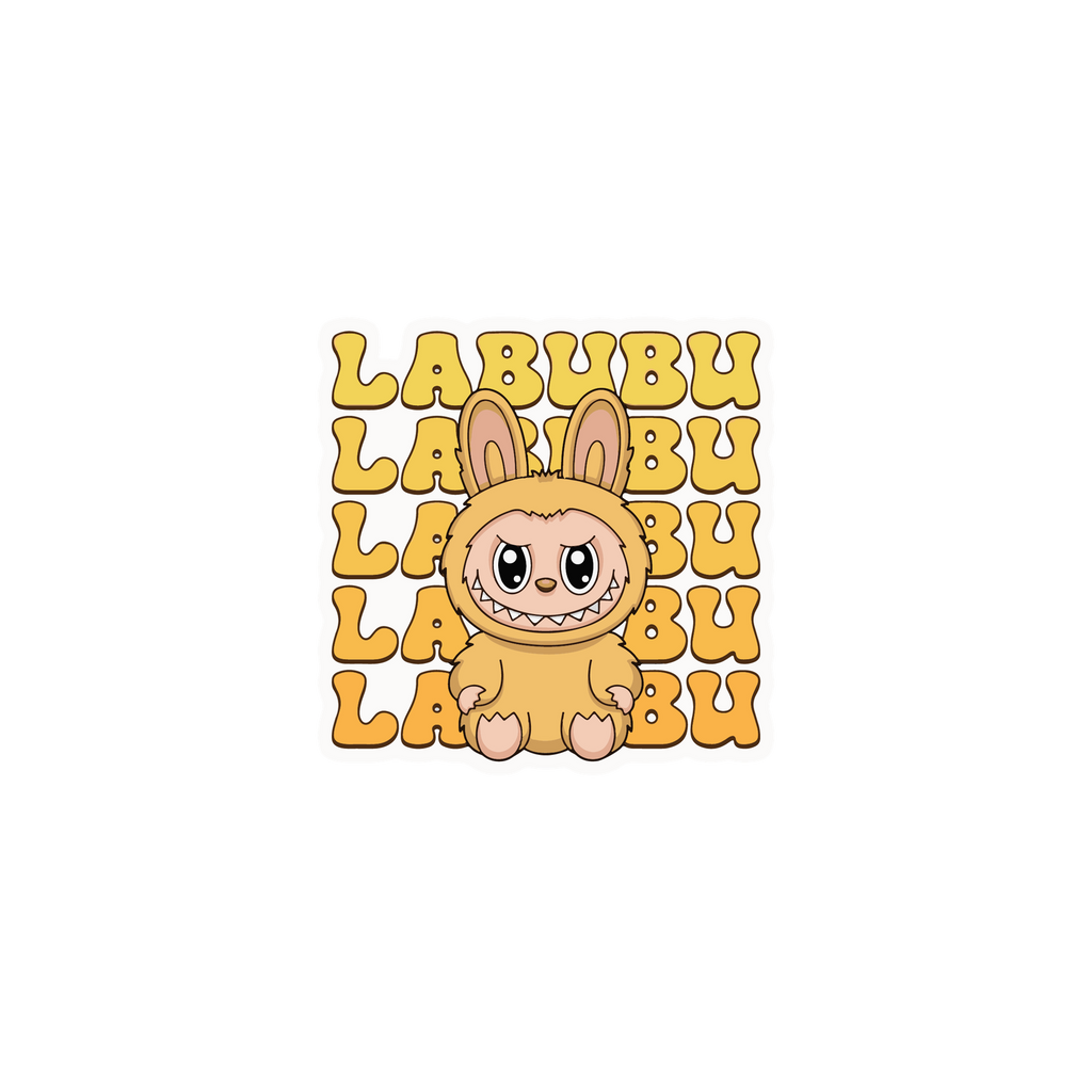 CARTOON STICKER Metalized Sticker