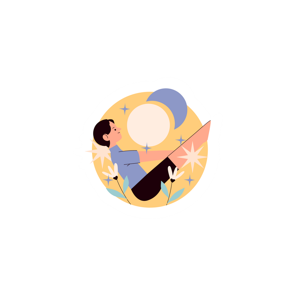 CARTOON STICKER Metalized Sticker