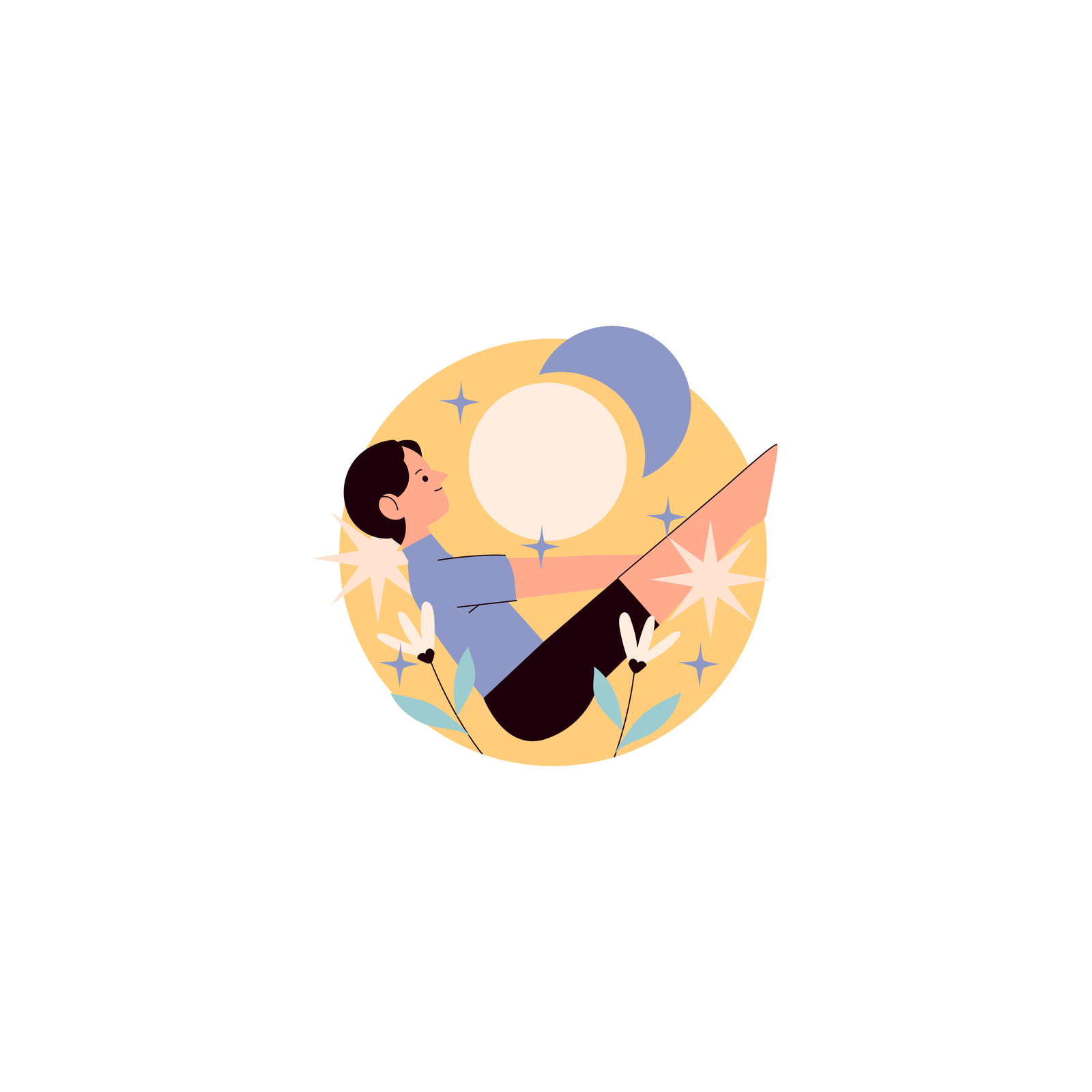 CARTOON STICKER Metalized Sticker