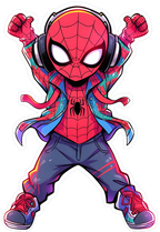 Baby spider sticker Premium Vinyl Sticker