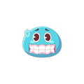 FROZEN EMOJI STICKER Premium Vinyl Sticker
