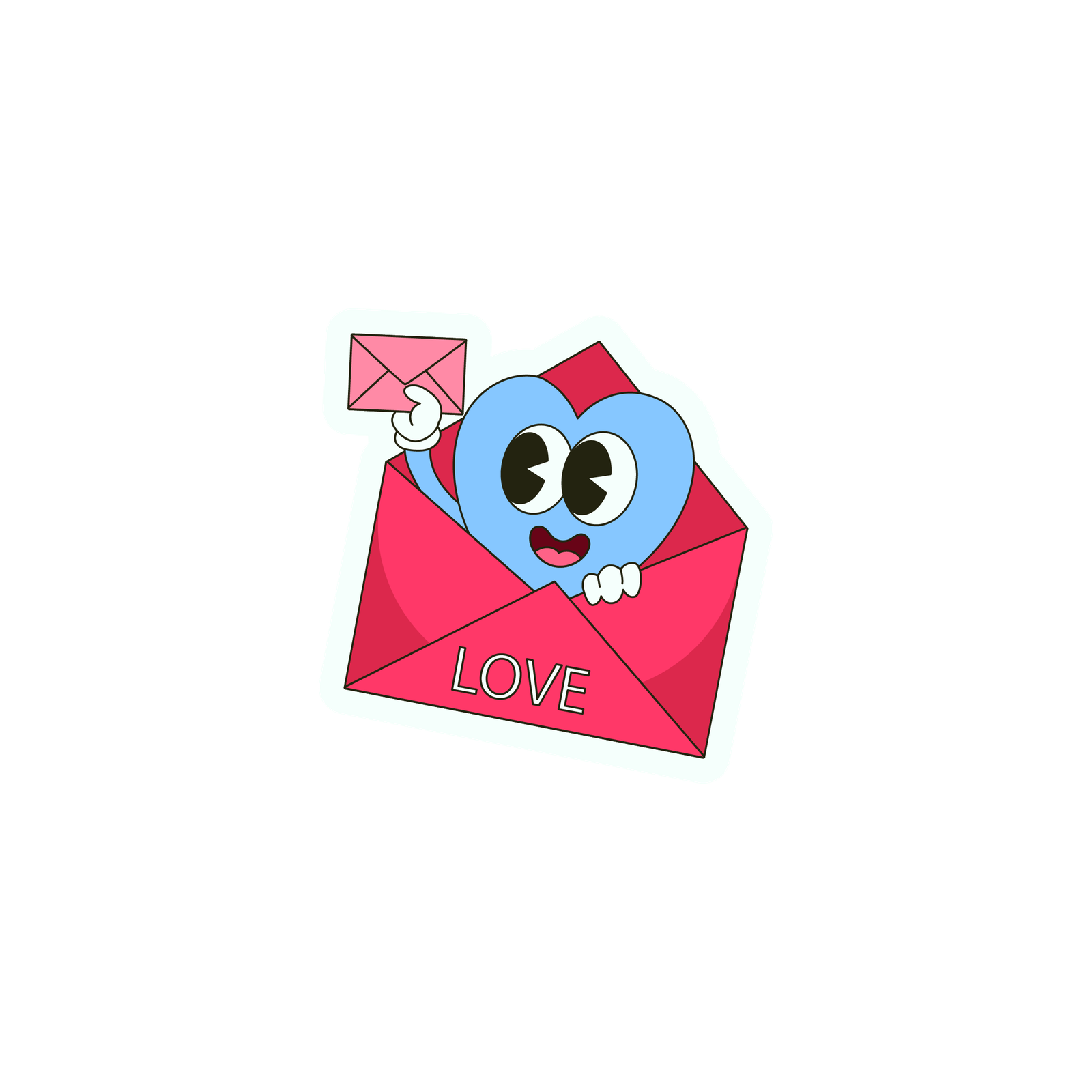 Mail Emoji Sticker Premium Vinyl Sticker