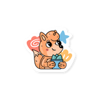 Cartoon Sticker Premium Vinyl Sticker