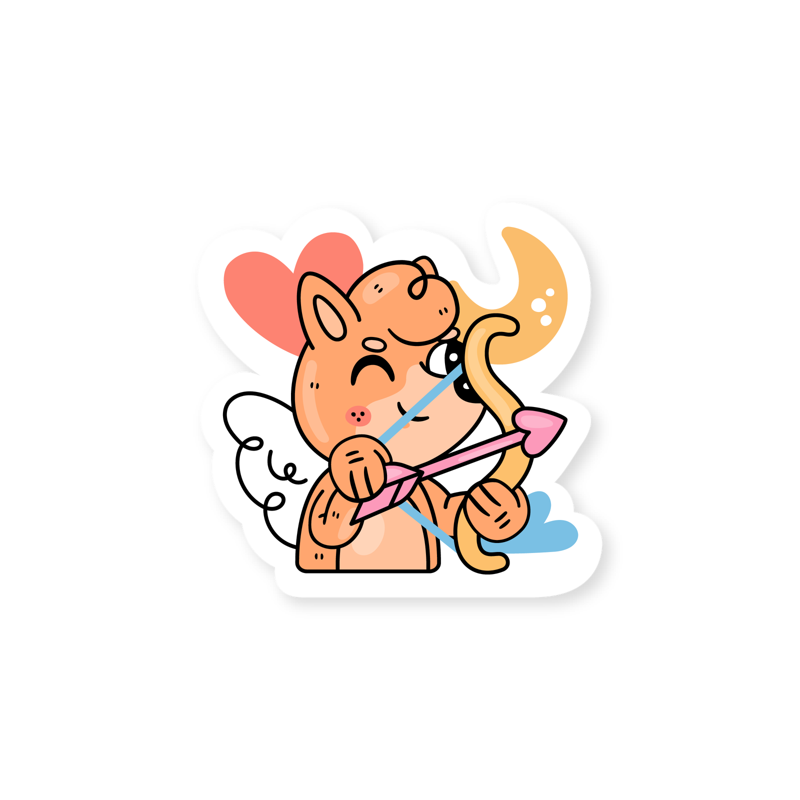 Cartoon Sticker Premium Vinyl Sticker