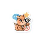 Cartoon Sticker Premium Vinyl Sticker